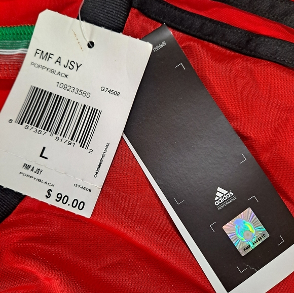 NWT Mens team Adidas Soccer Jersey NWT - Picture 5 of 6